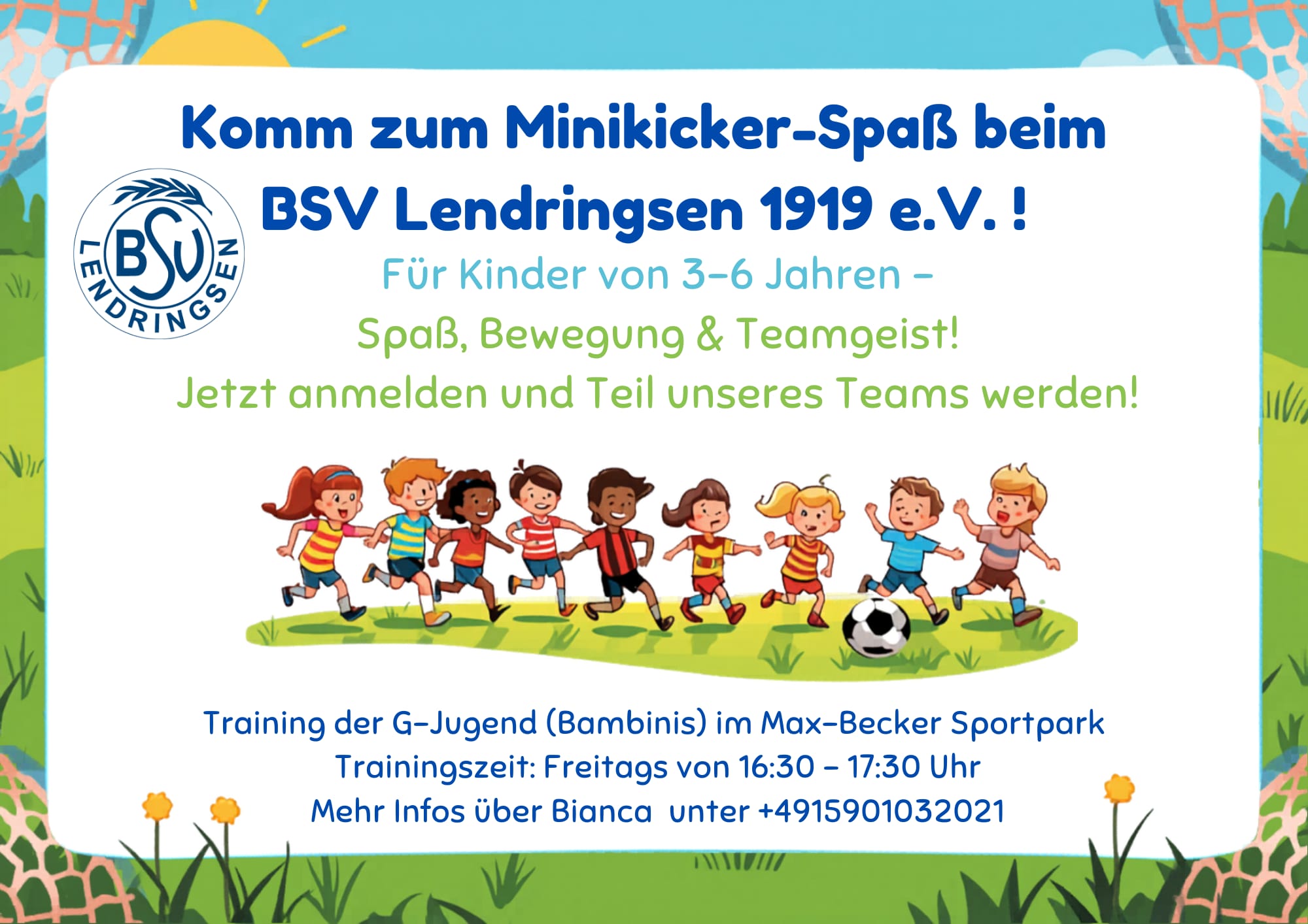 Aktuelle News: Minikicker-Spaß beim BSV