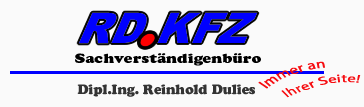 Logo RD.KFZ Sachverständigenbüro Dulies