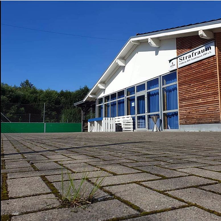 Eingangsbereich des Vereinsheims